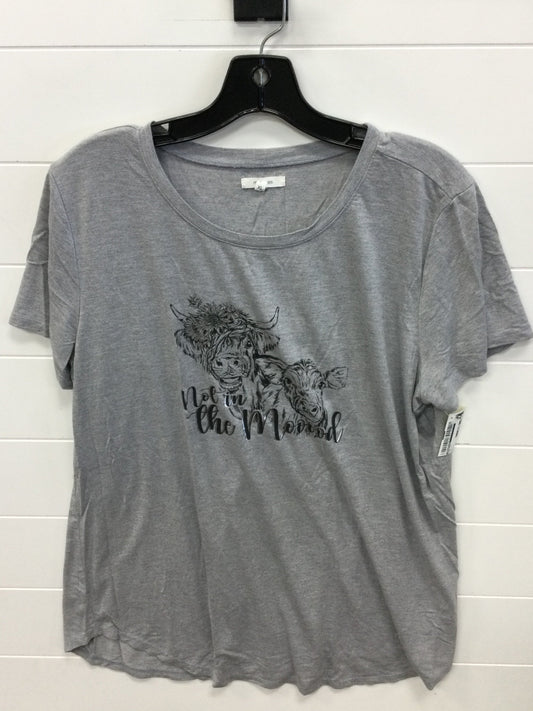 Top Ss By Maurices In Grey, Size:Xl