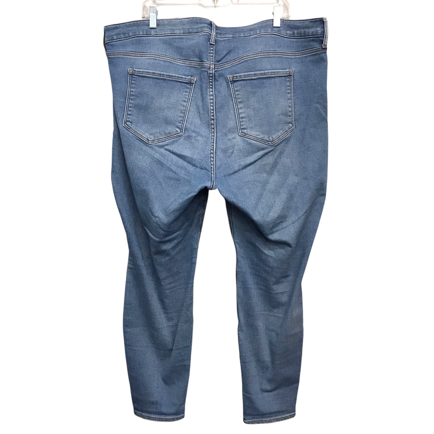 Jeans Skinny By Old Navy In Blue Denim, Size:22