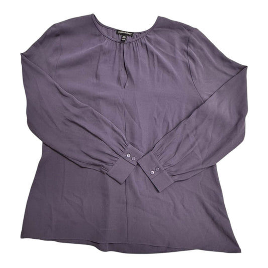 Top Ls Designer By Eileen Fisher In Purple, Size:M