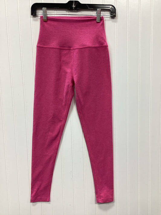 Athletic Leggings By Beyond Yoga In Pink, Size:S
