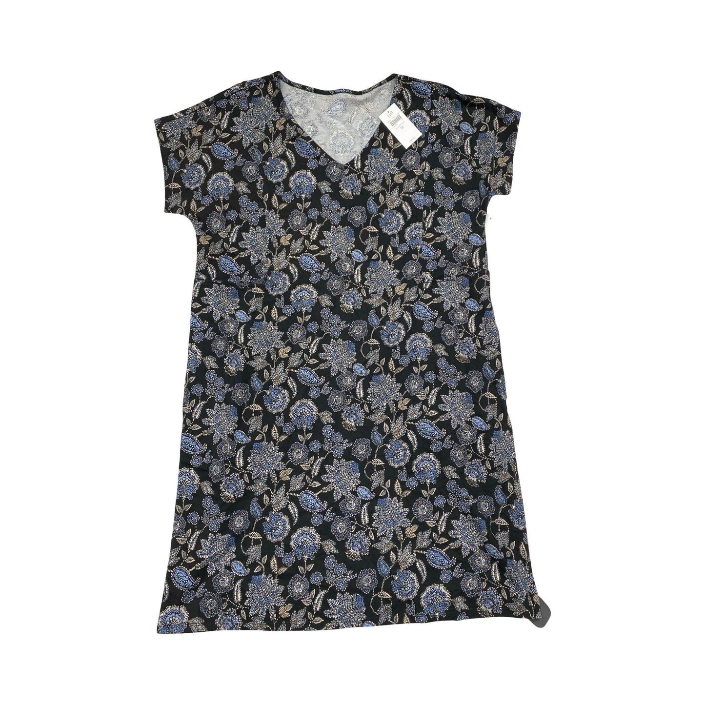 Dress Casual Midi By J. Jill In Multi, Size:M