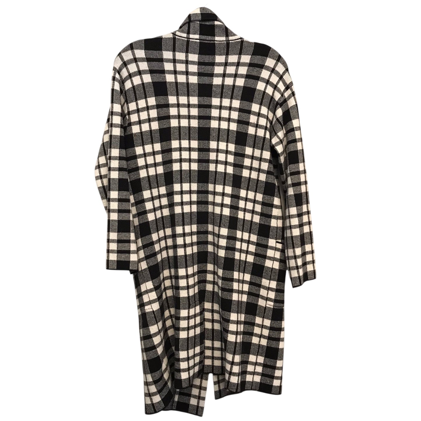 Sweater Cardigan By Philosophy In Black & White, Size:M