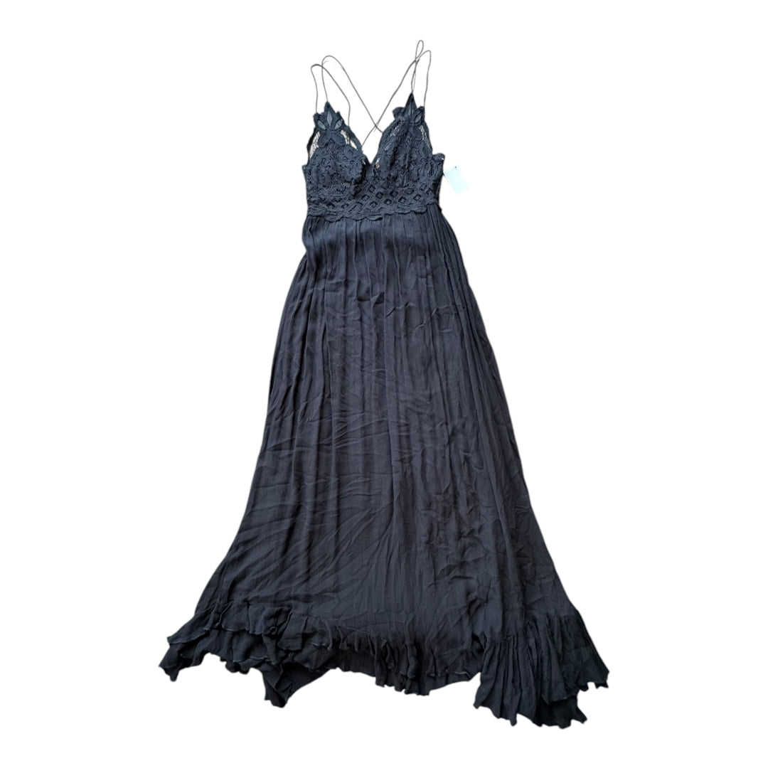 Dress Casual Maxi By Free People In Black, Size:S
