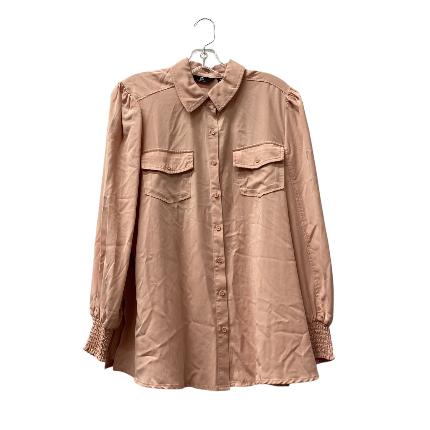 Top Ls By G By Giuliana In Pink, Size:M