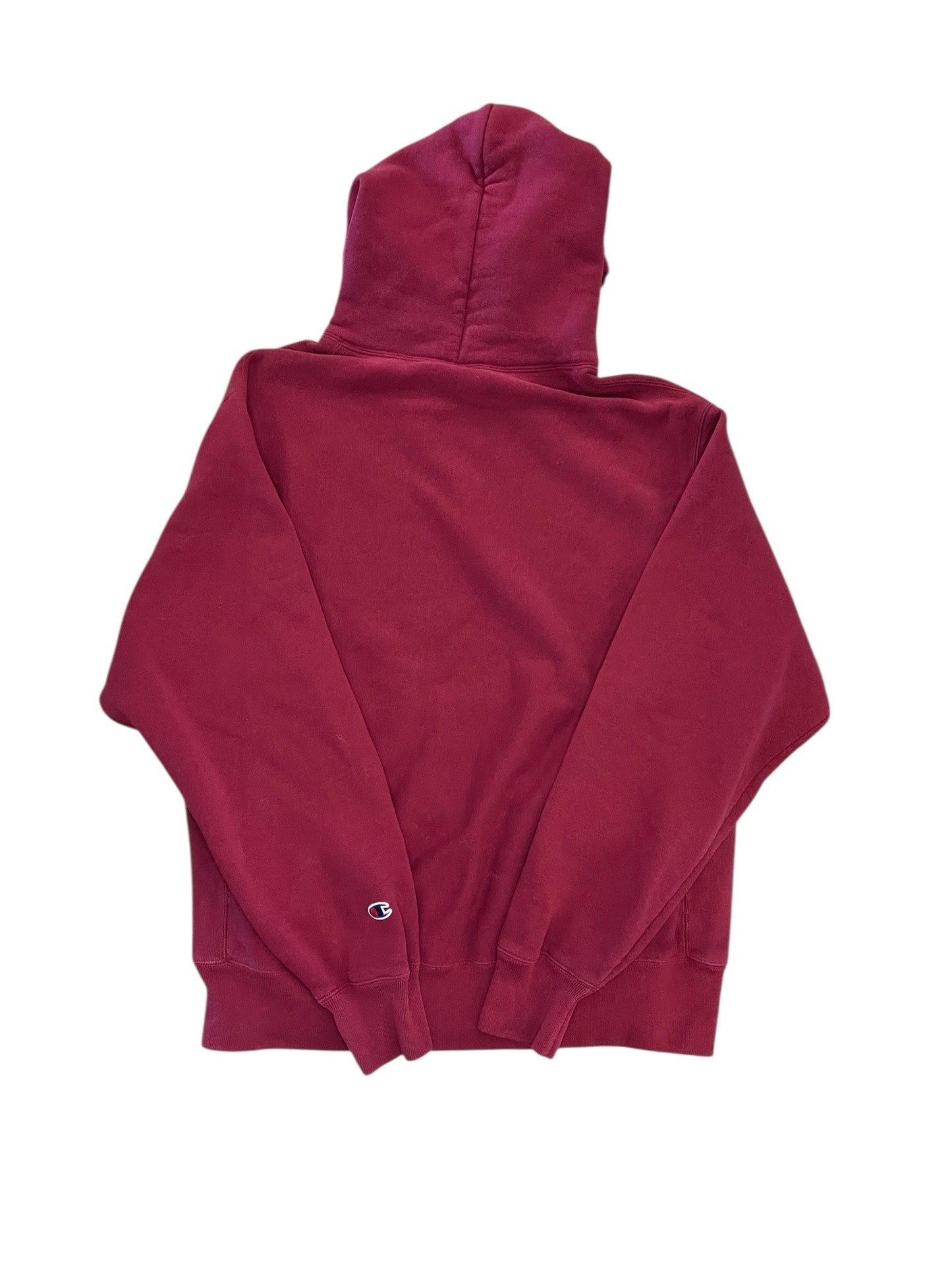 Athletic Sweatshirt Hoodie By Champion In Pink, Size:L