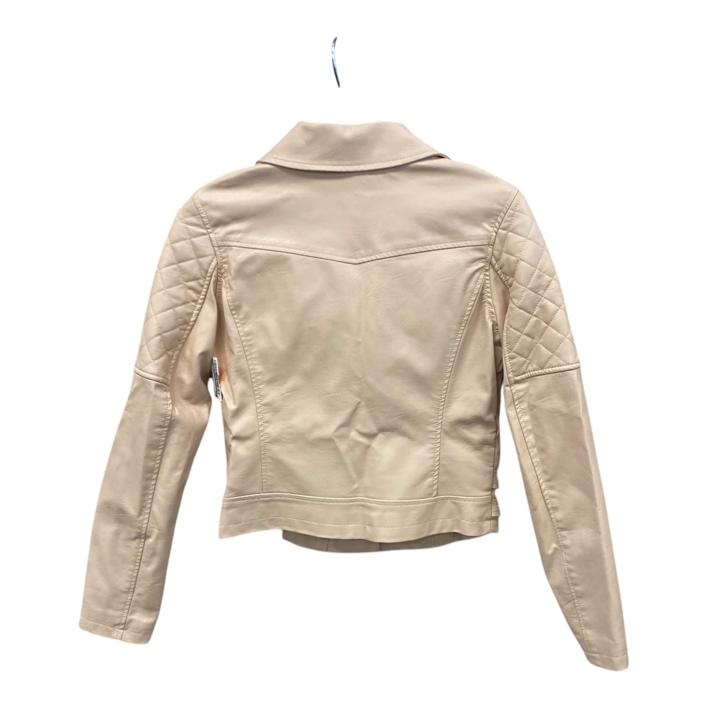 Jacket Moto By Ci Sono In Peach, Size:S