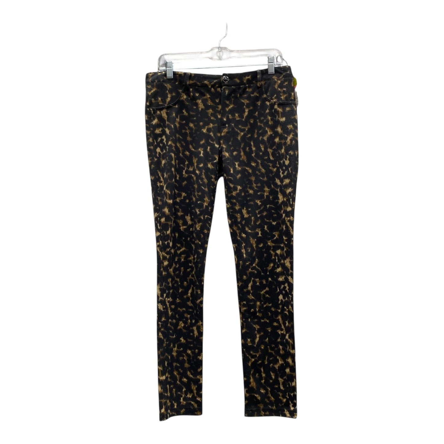 Pants Linen By Giani Bernini In Animal Print, Size:10