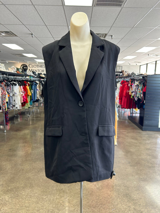 Vest Other By Clothes Mentor In Black, Size:M