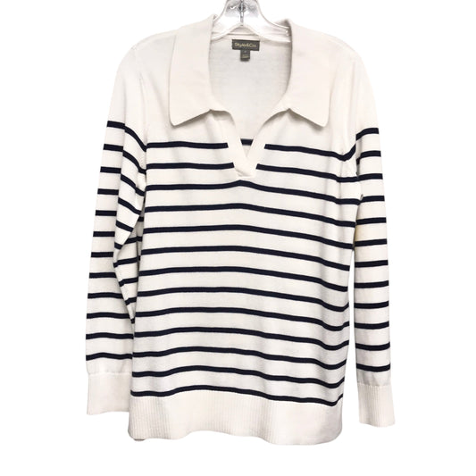 Sweater By Style And Company In Striped Pattern, Size:S