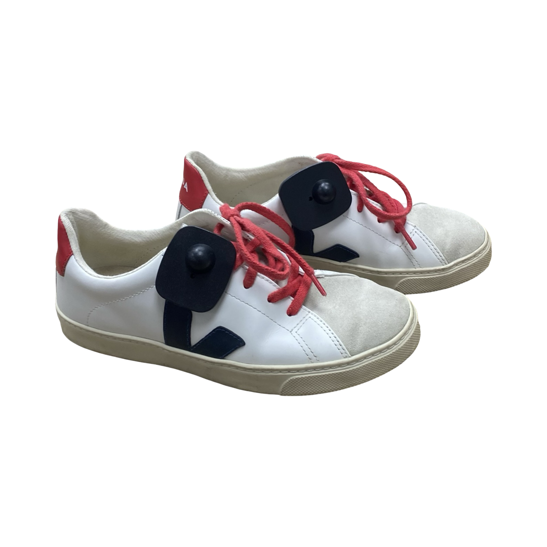 Shoes Sneakers By Veja In Red & White, Size:5