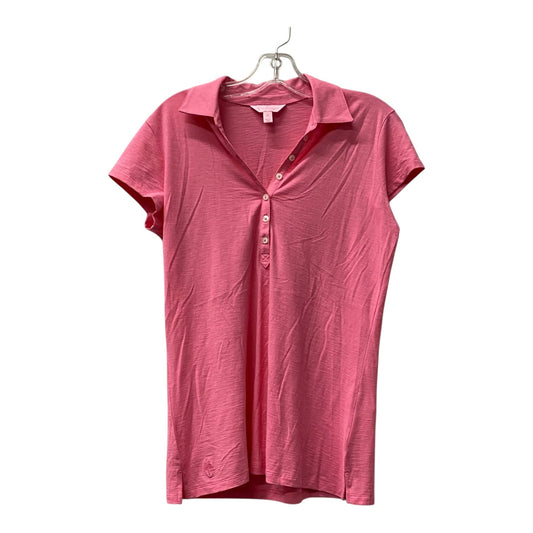 Top Ss Designer By Lilly Pulitzer In Pink, Size:M