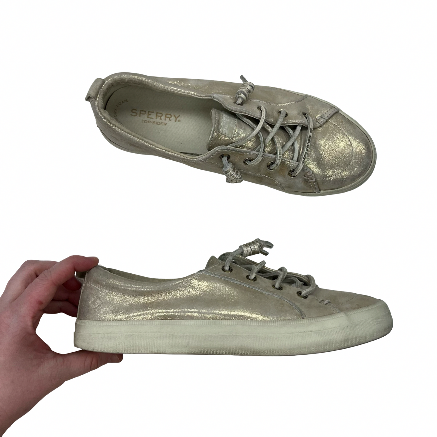 Shoes Flats By Sperry In Tan, Size:7.5