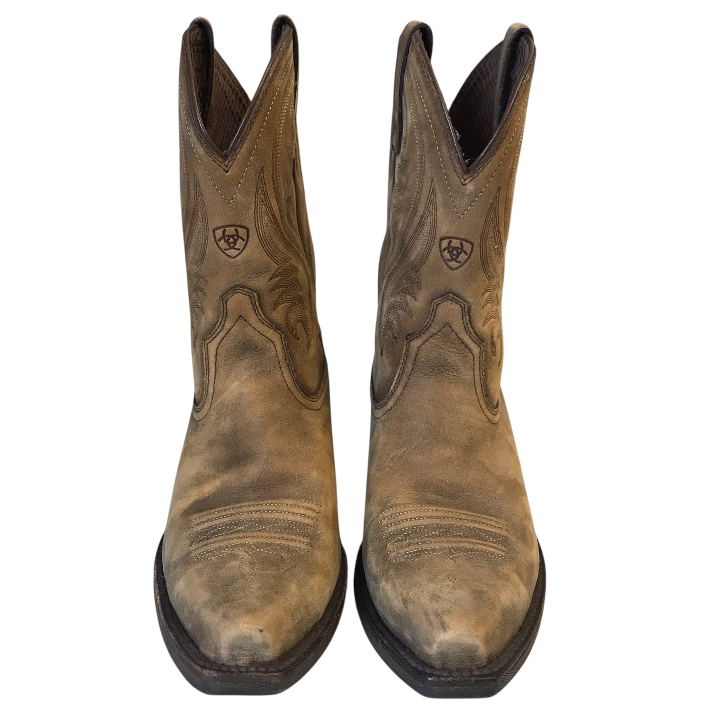 Boots Mid-Calf Flats By Ariat In Brown, Size:6