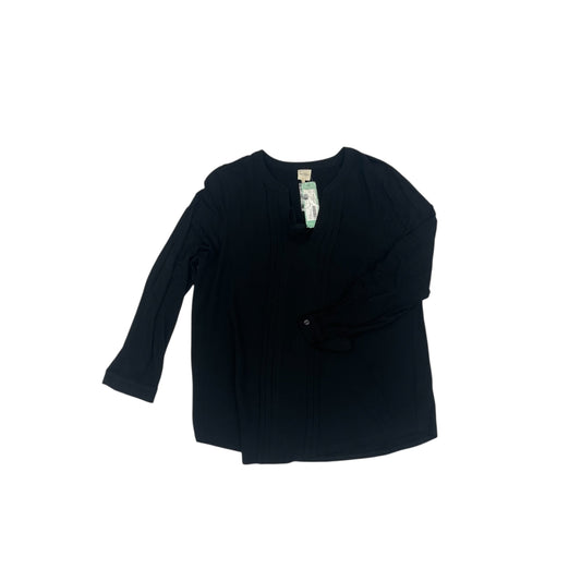Top Ls By Kaileigh In Black, Size:L