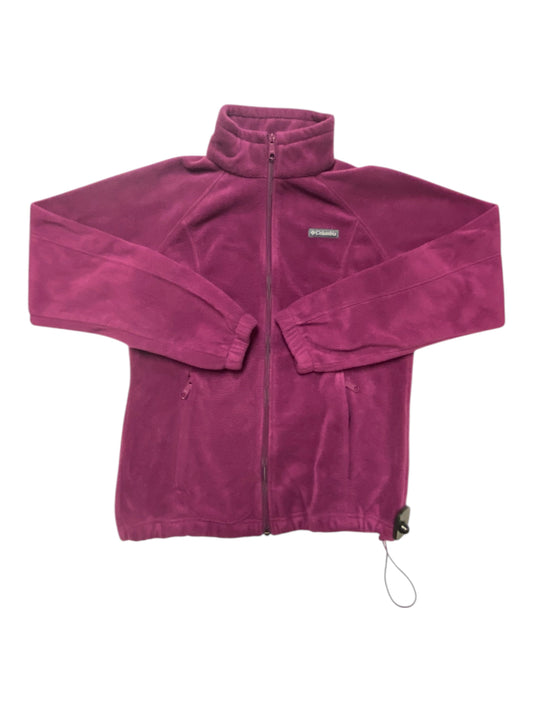 Jacket Fleece By Columbia In Purple, Size:M