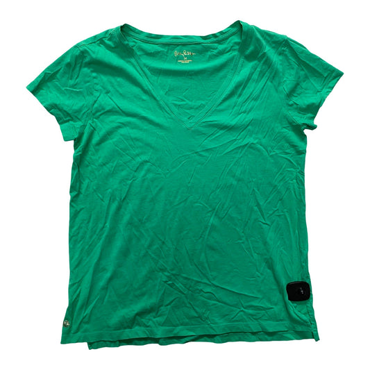 Top Ss Designer By Lilly Pulitzer In Green, Size:M