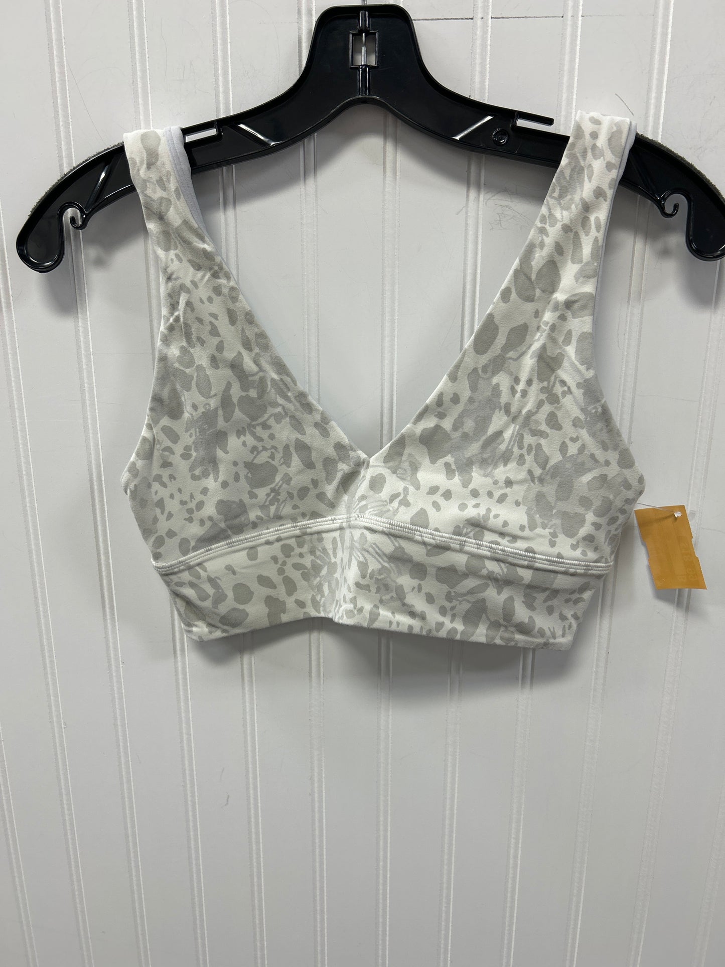 Athletic Bra By Lululemon In Animal Print, Size:8