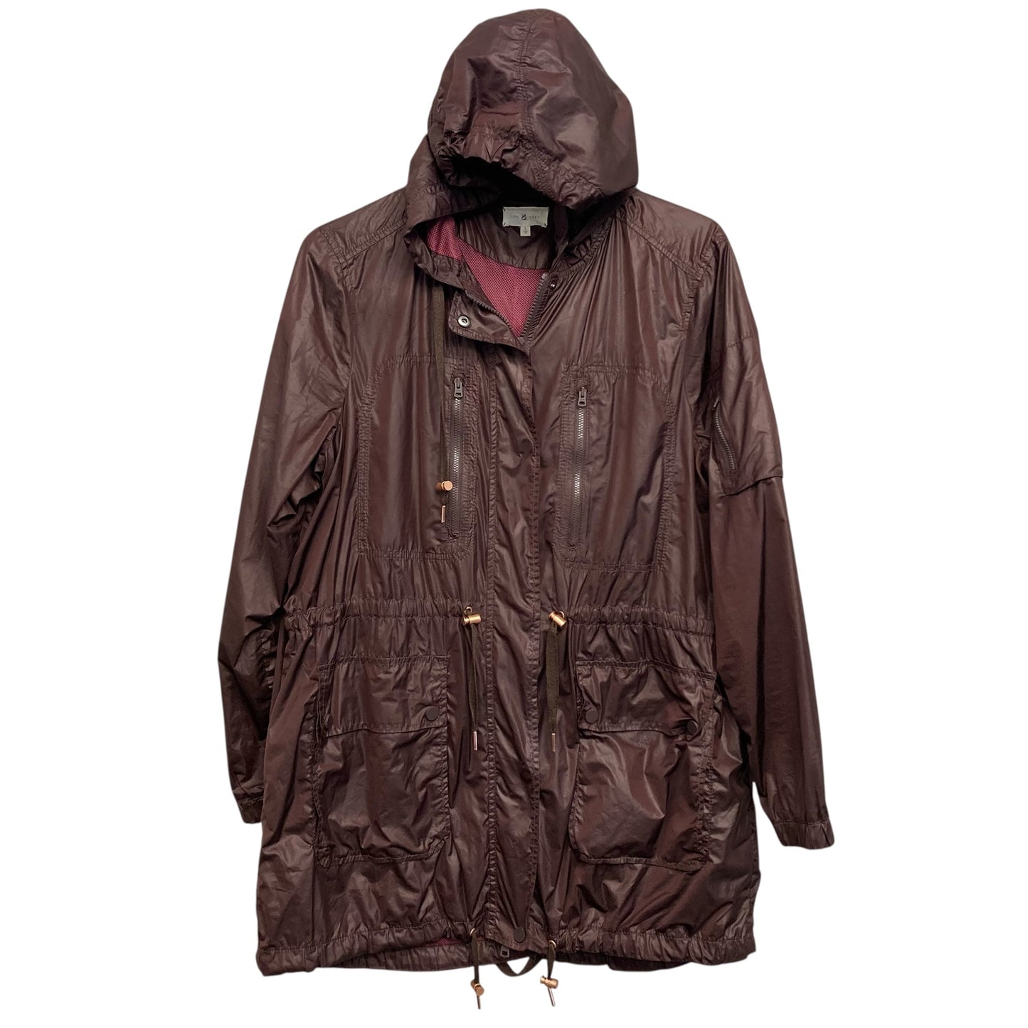 Jacket Windbreaker By Lou And Grey In Brown, Size:L