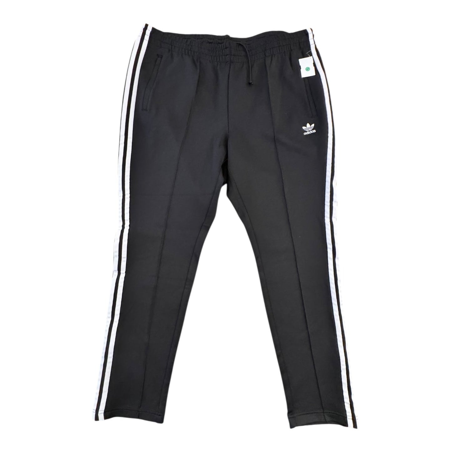 Athletic Pants By Adidas In Black & White, Size:2X