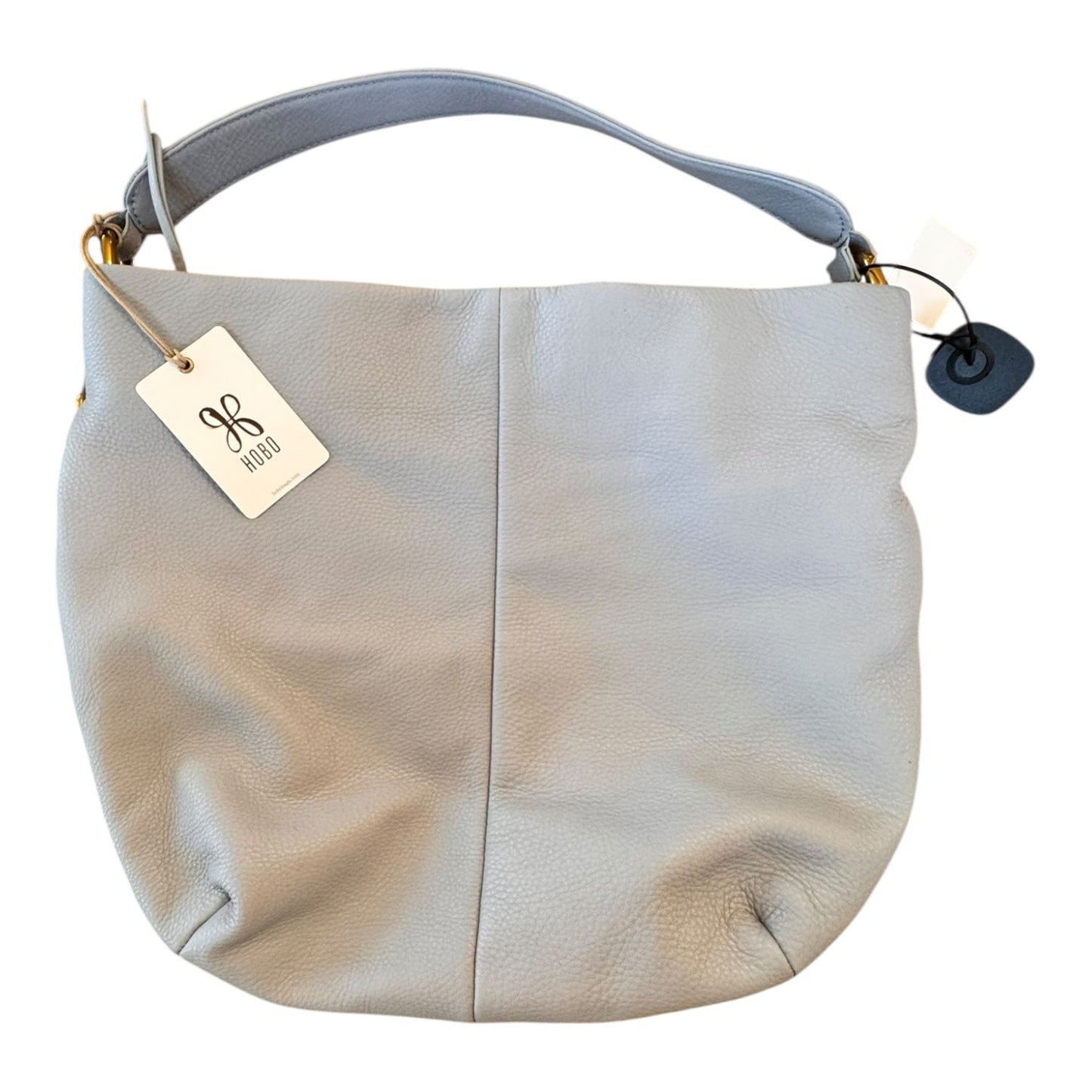 Handbag Leather By Hobo Intl In Grey, Size:Large