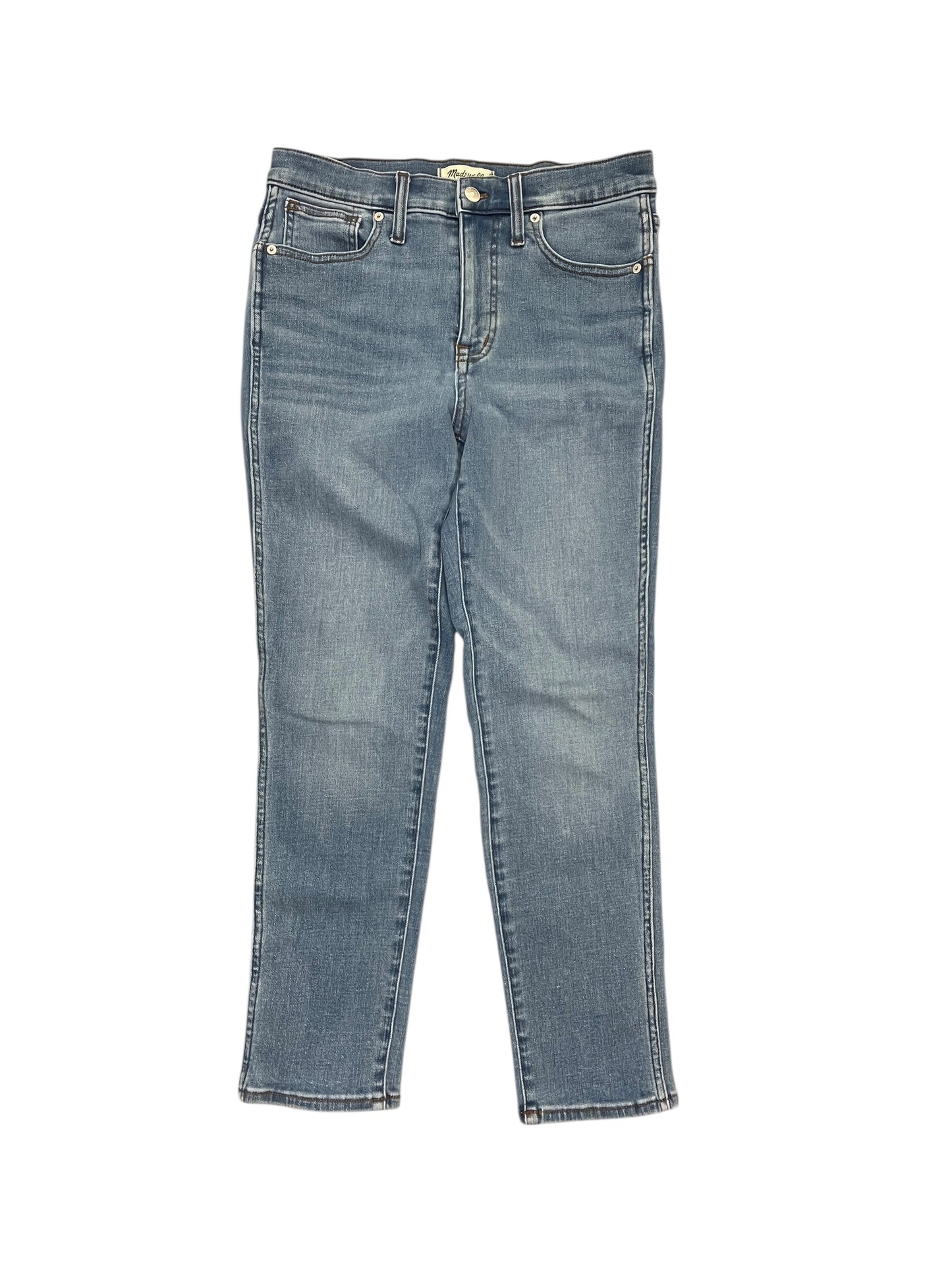 Jeans Straight By Madewell In Blue Denim, Size:6