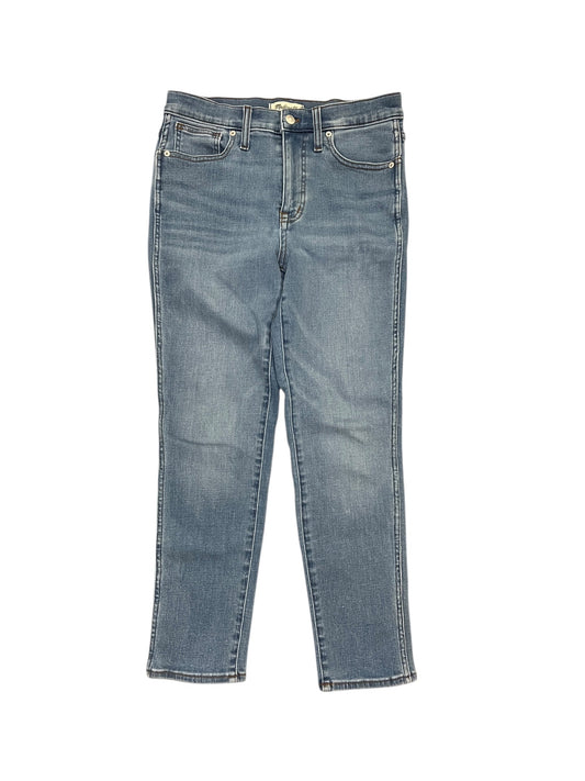 Jeans Straight By Madewell In Blue Denim, Size:6