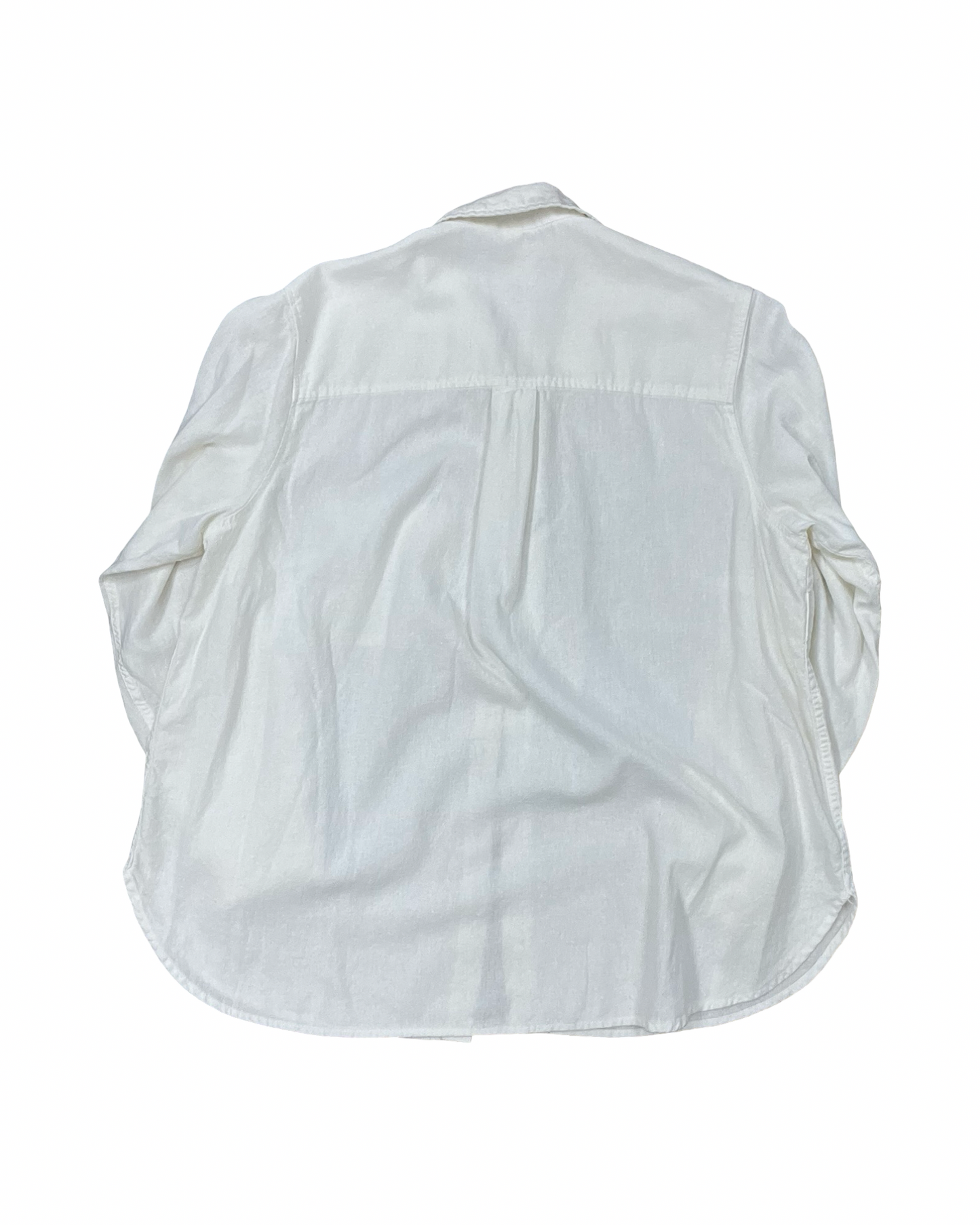 Blouse Ls By Universal Thread In White, Size:1X