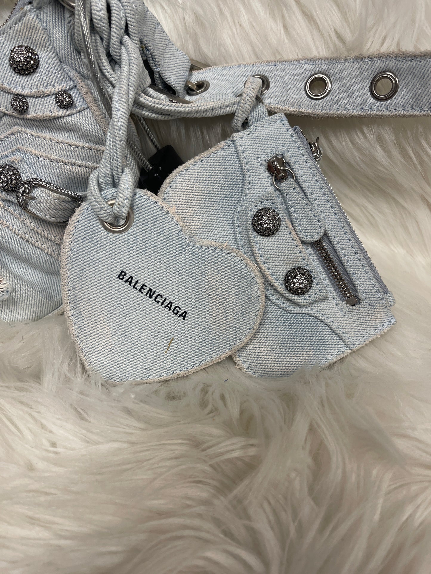 Crossbody Luxury Designer By Balenciaga, Size: Small