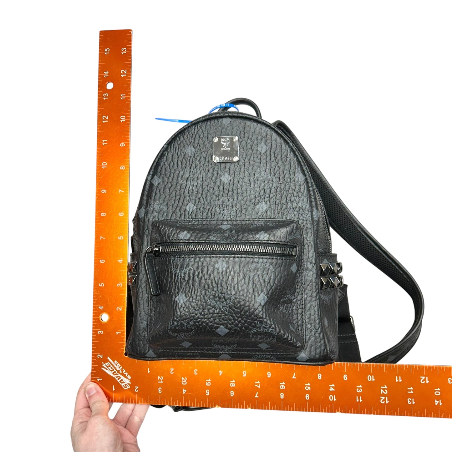 Backpack Luxury Designer By Mcm, Size: Small