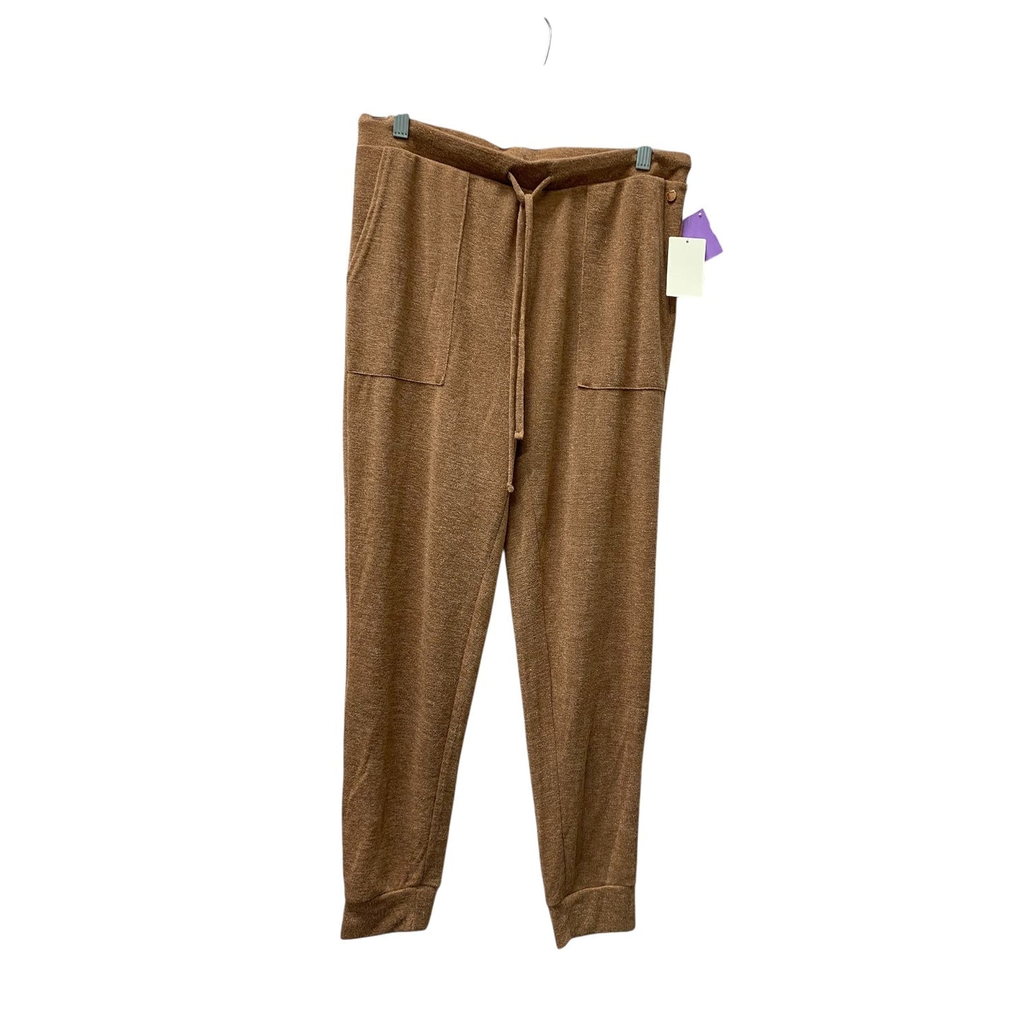 Pants Set 2Pc By Danskin In Tan, Size:M