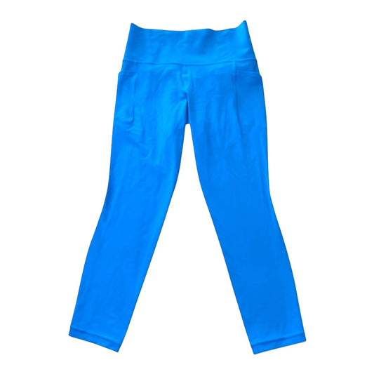 Athletic Leggings Capris By Athleta In Blue, Size:M