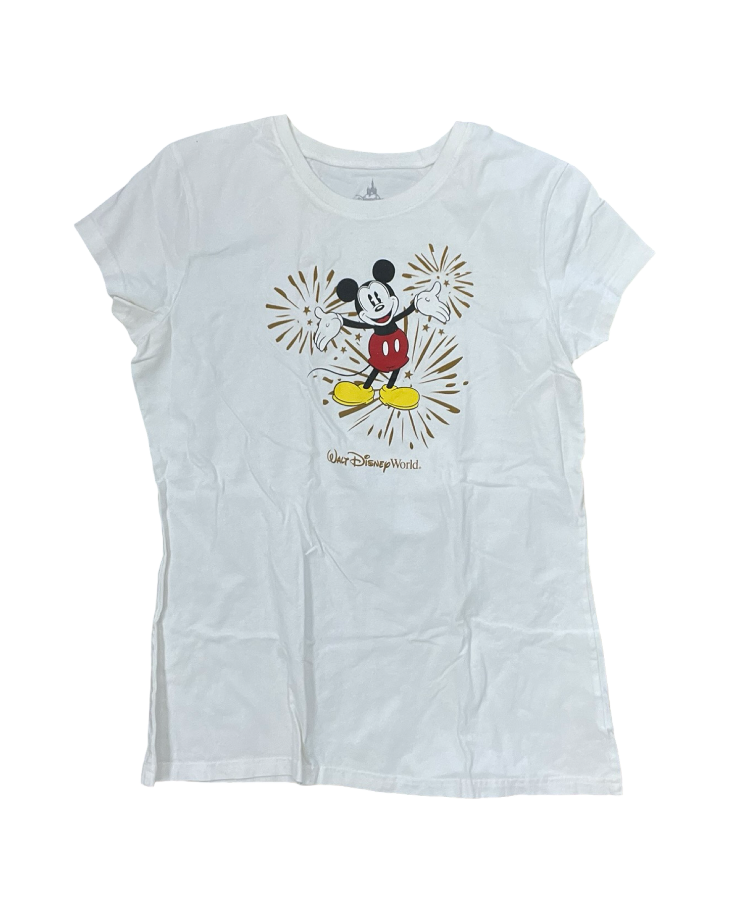 Top Ss By Disney In White, Size:Xl