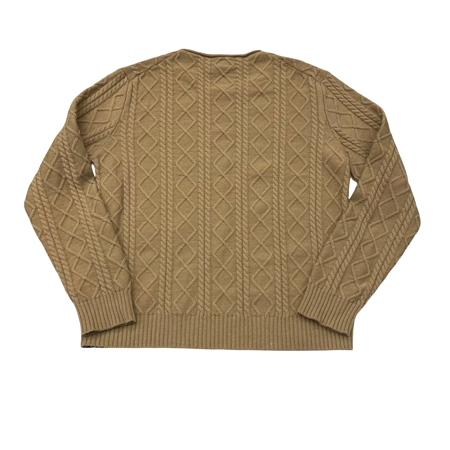 Sweater By Saks Fifth Avenue In Brown, Size:Xl