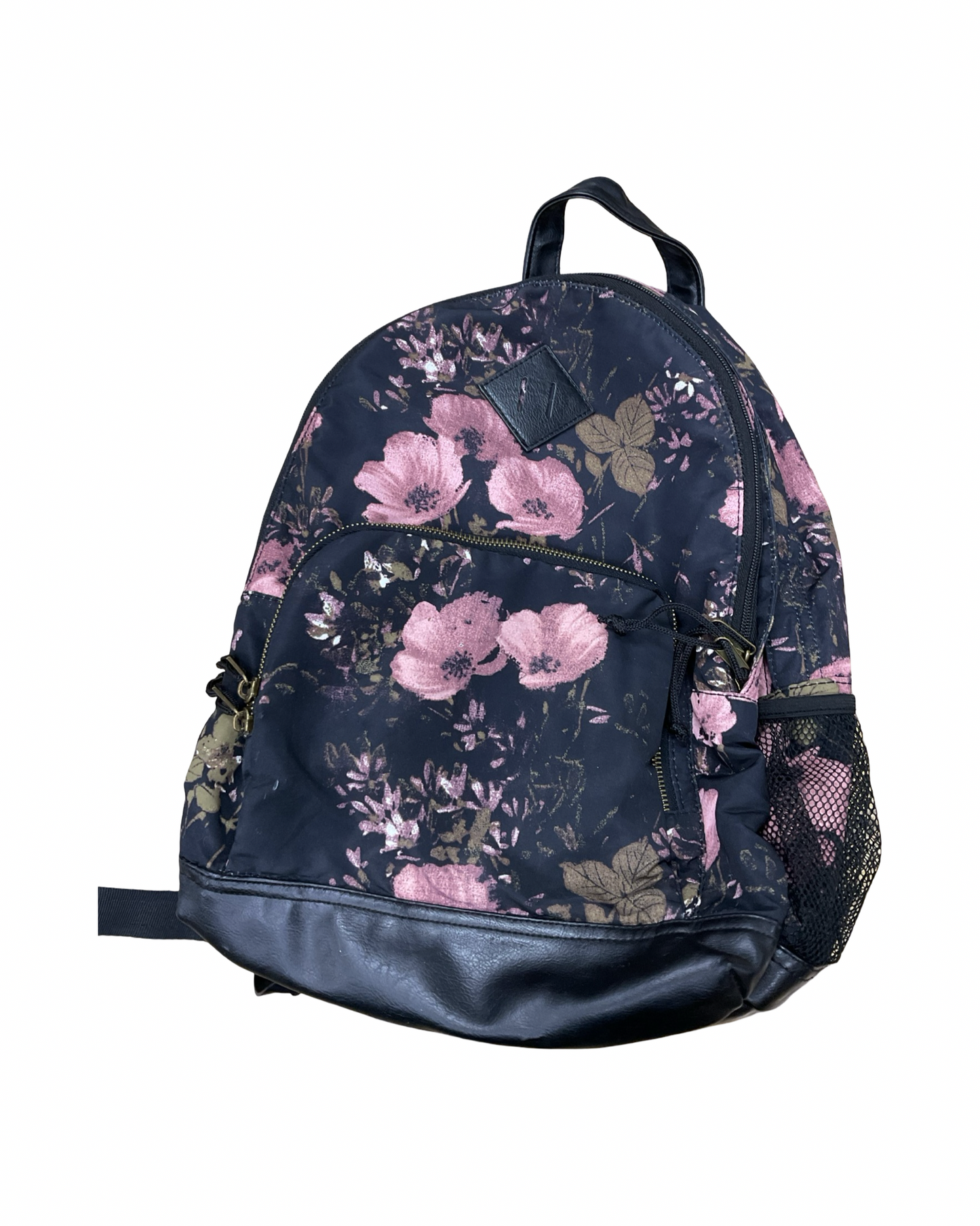 Backpack By Clothes Mentor In Black & Pink, Size:Medium