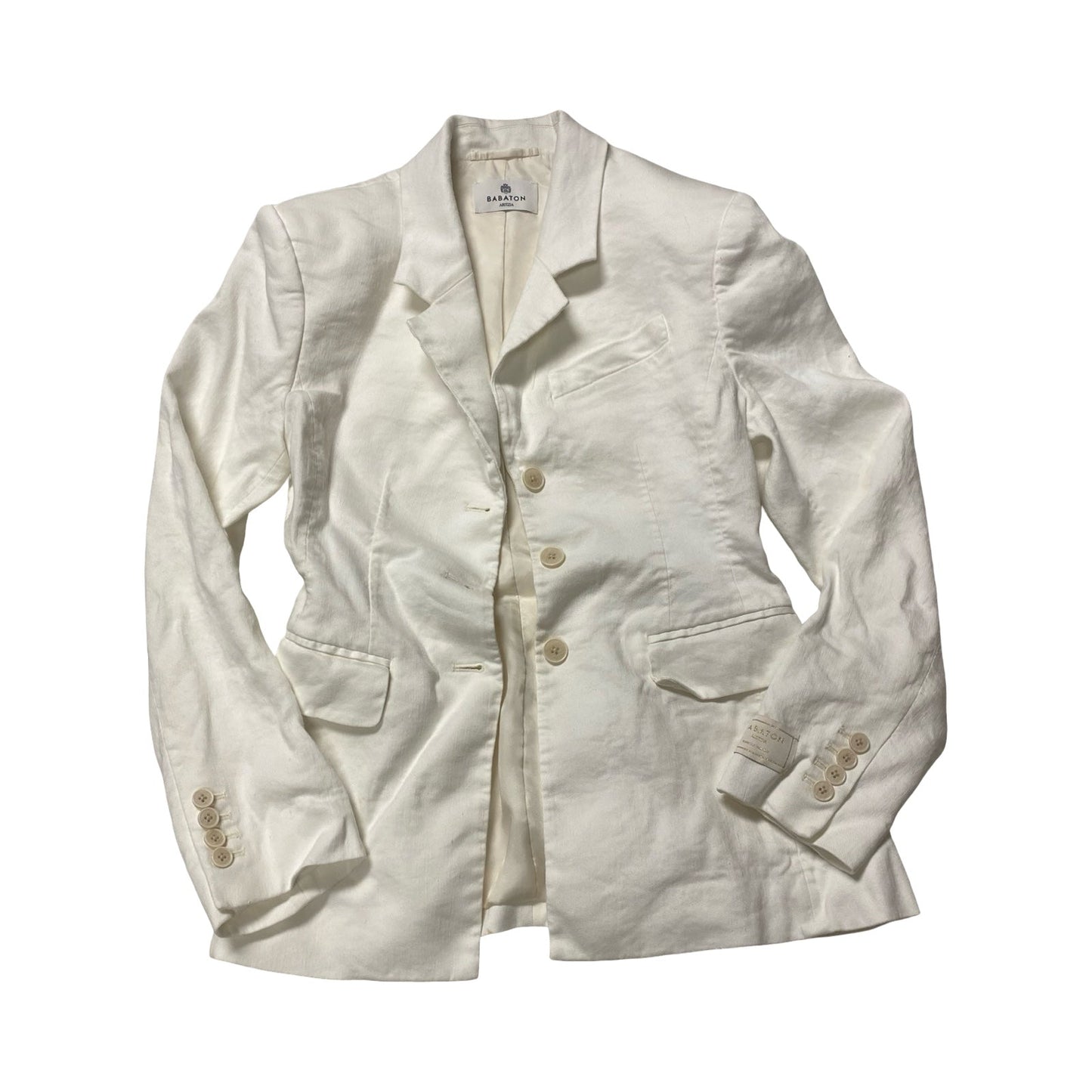 Blazer By Babaton In White, Size:8