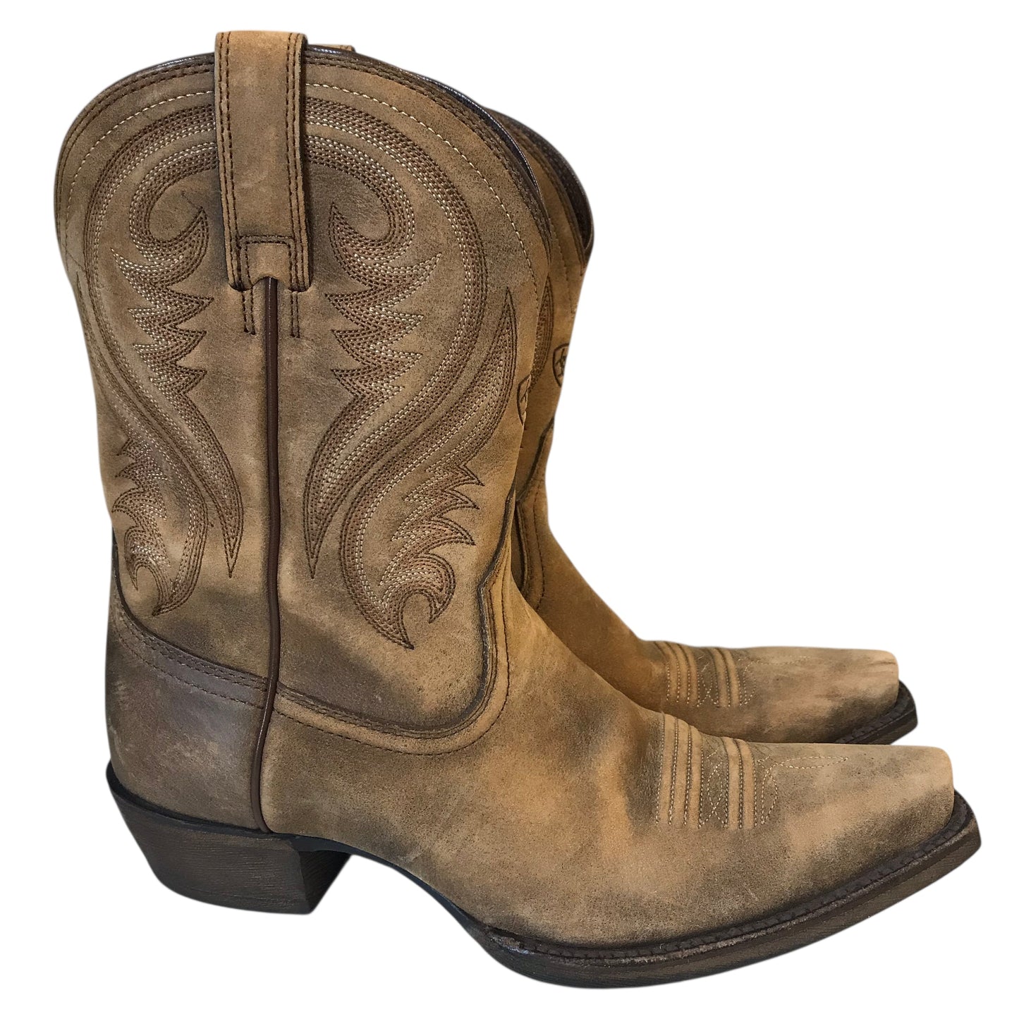 Boots Mid-Calf Flats By Ariat In Brown, Size:6