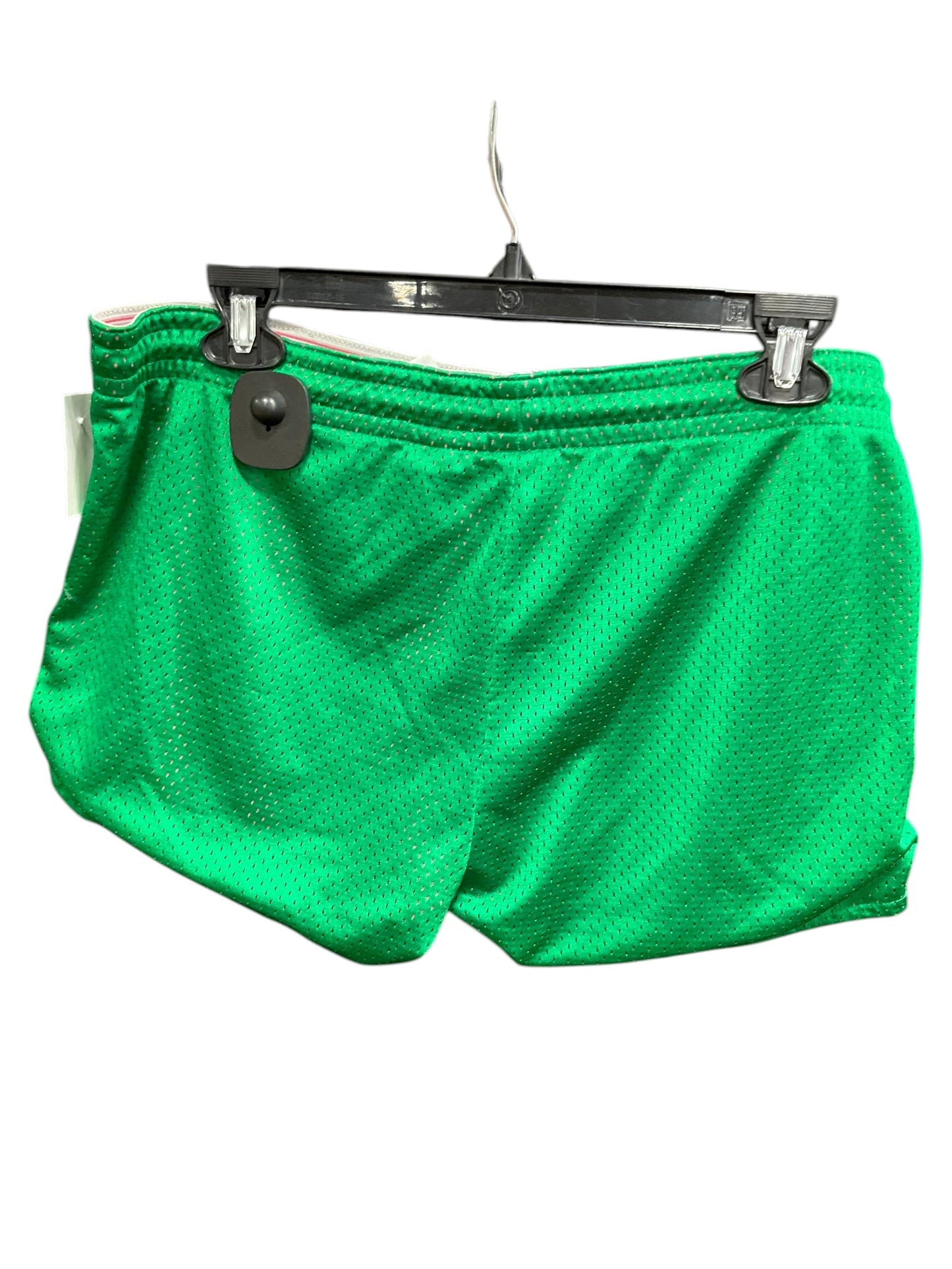 Athletic Shorts By Nike Apparel In Green, Size: M