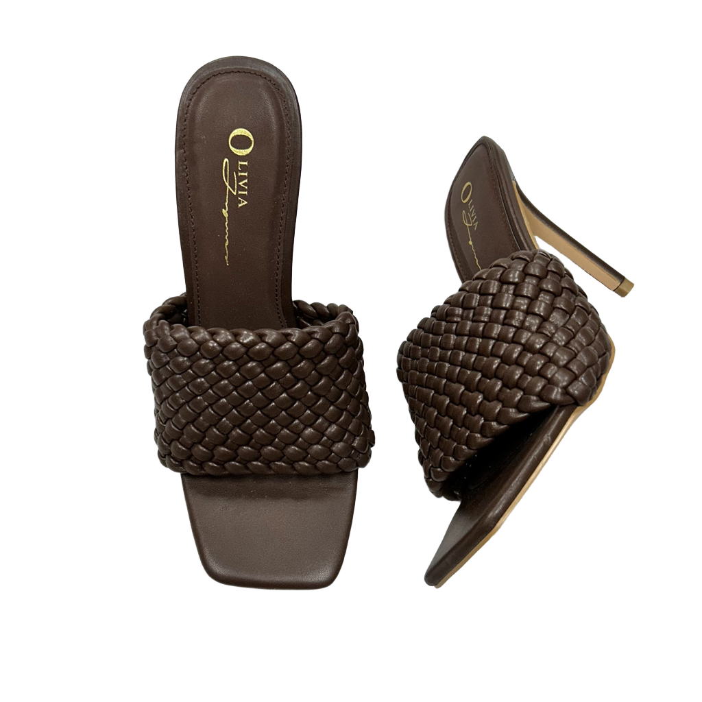 Sandals Heels Stiletto By Olivia  Size: 7.5