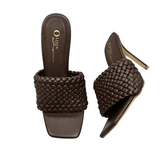 Sandals Heels Stiletto By Olivia  Size: 7.5