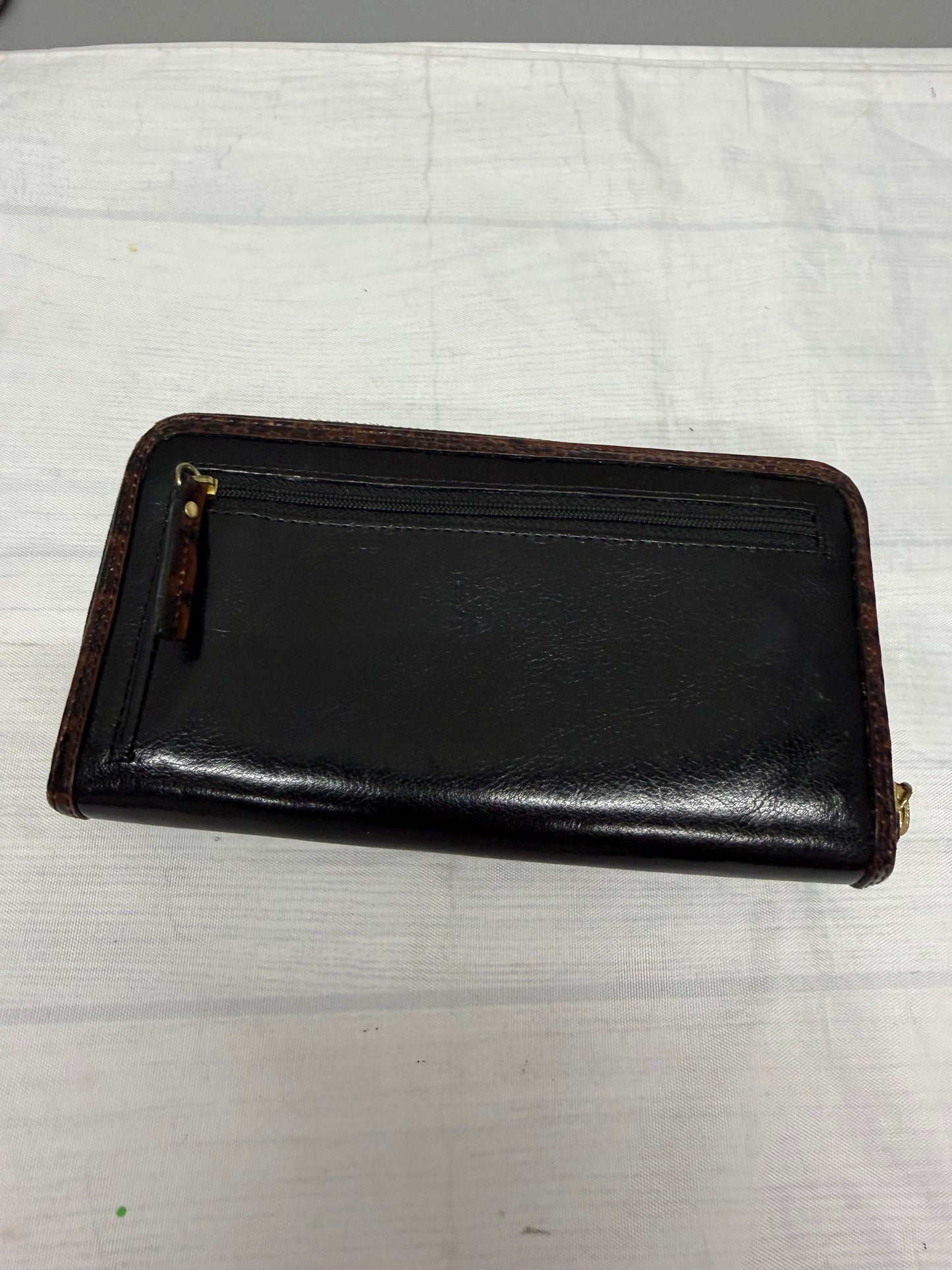 Wristlet Designer By Brahmin In Black, Size:Medium