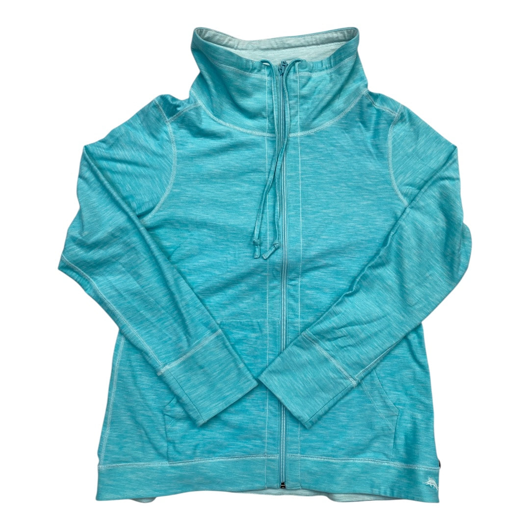 Sweatshirt Collar By Tommy Bahama In Blue, Size:M