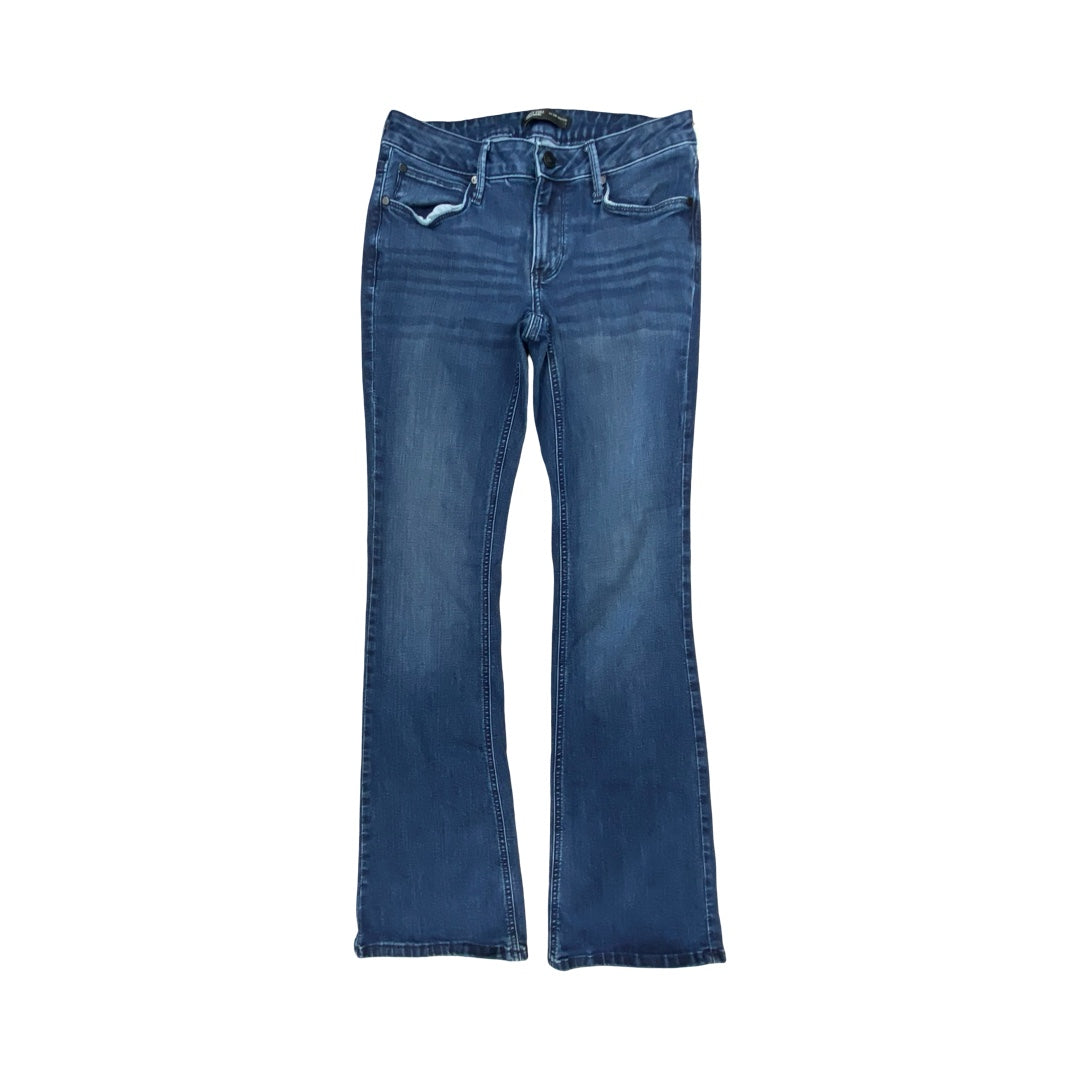 Jeans Boot Cut By Simply Vera In Blue Denim, Size:2