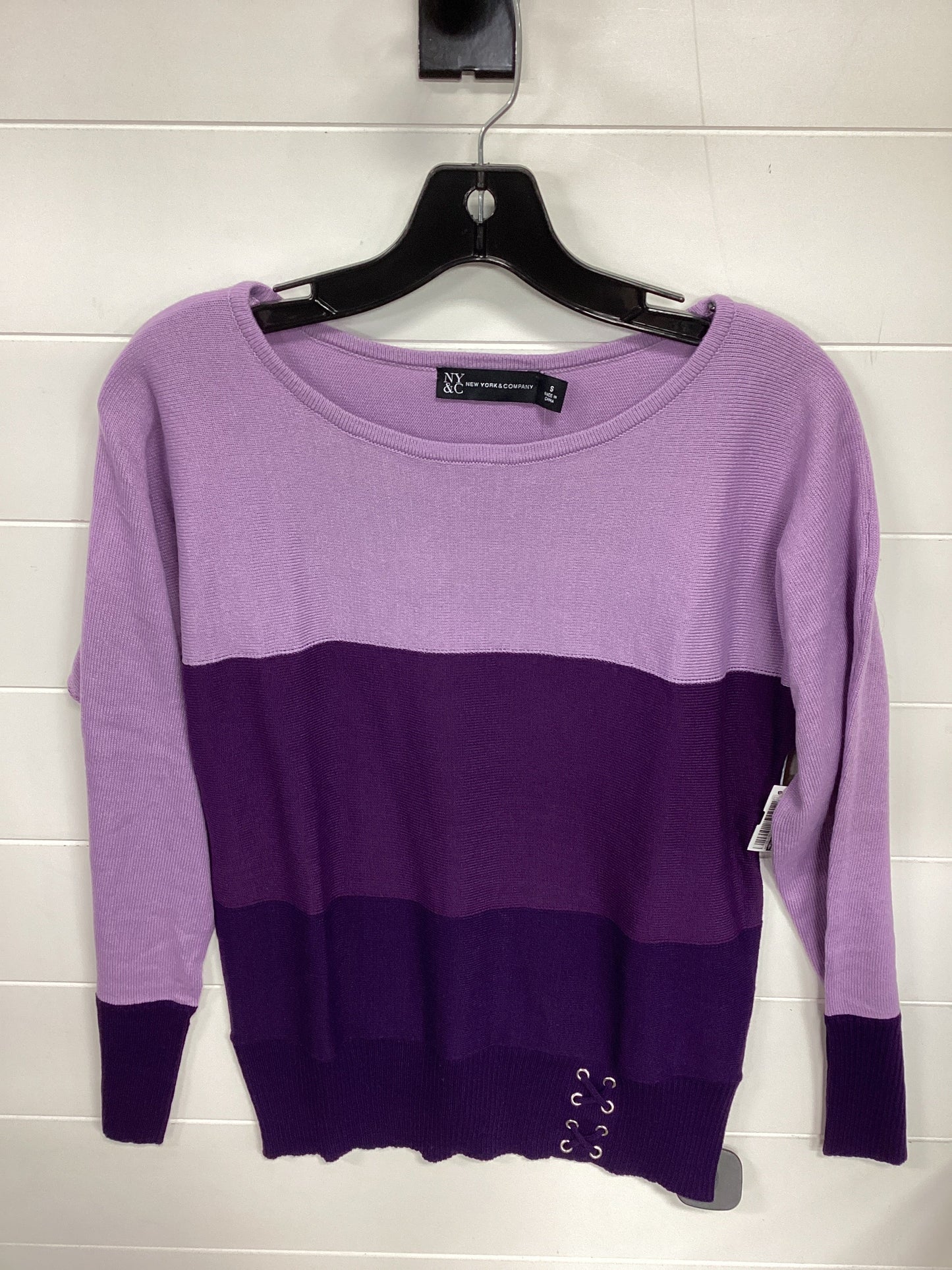 Top Ls By New York And Co In Purple, Size:S