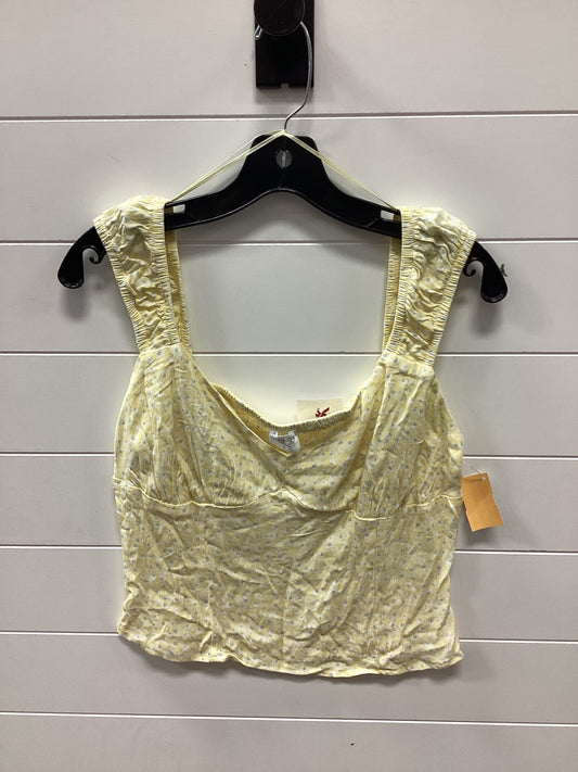 Top Sleeveless By Sienna Sky In Yellow, Size:L
