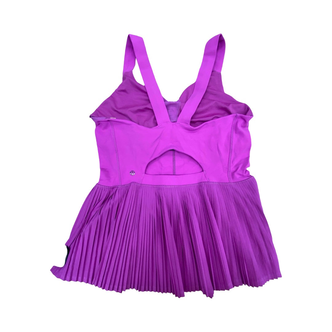 Athletic Tank Top By Lululemon In Purple, Size:12