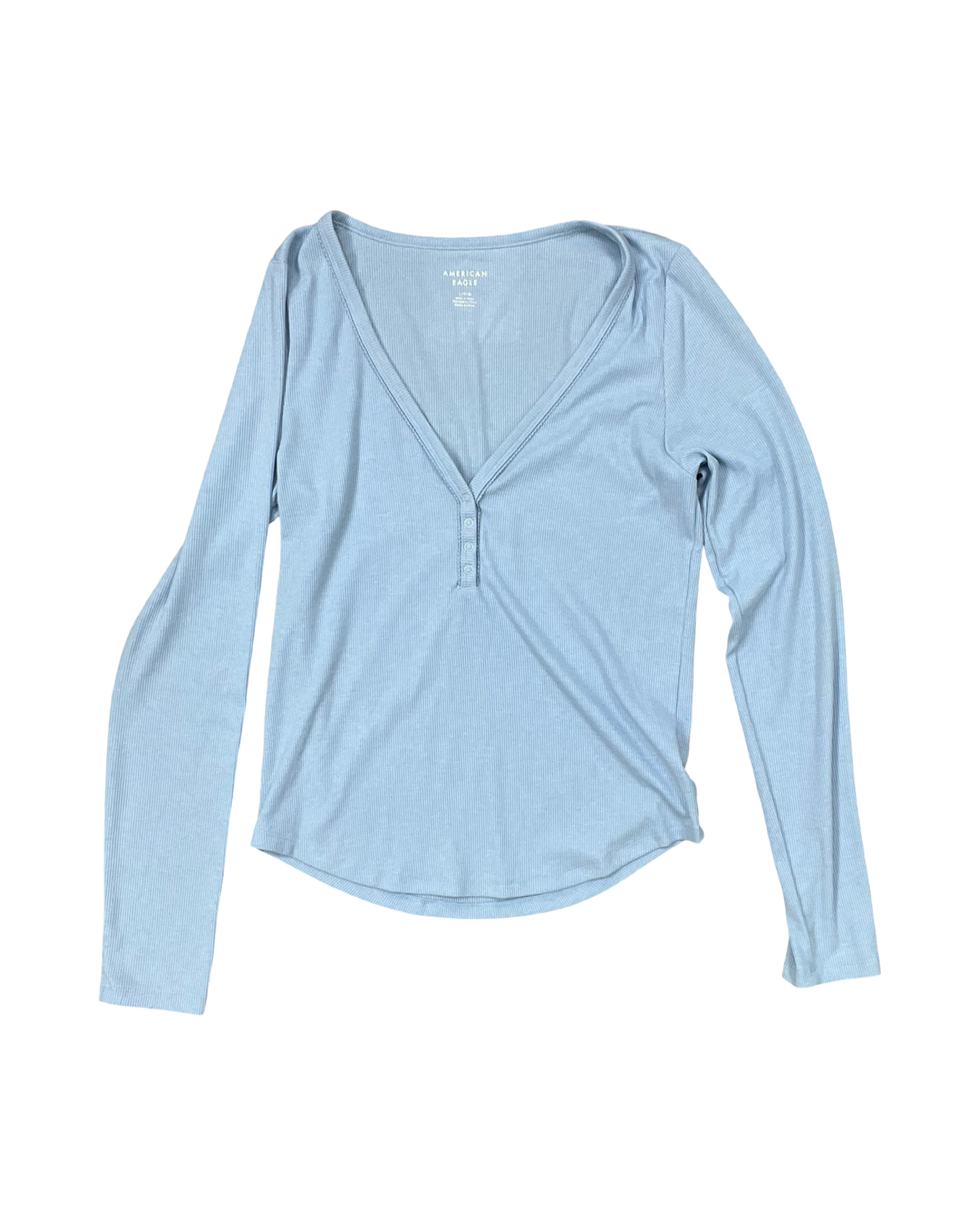 Top Ls By American Eagle In Blue, Size:L