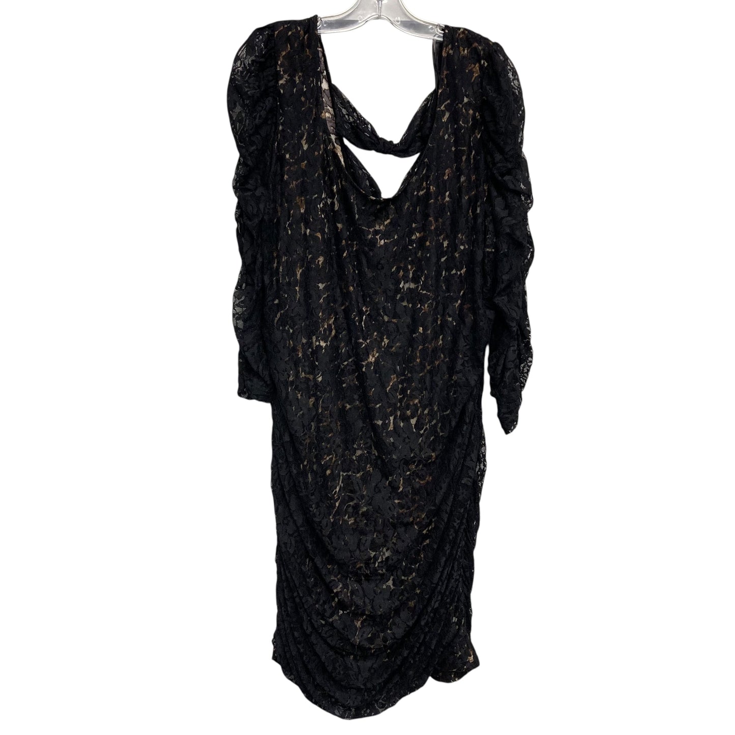 Dress Party Midi By Torrid In Black, Size:4X