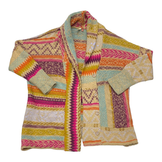 Sweater Cardigan By Pilcro In Multi, Size:Xs