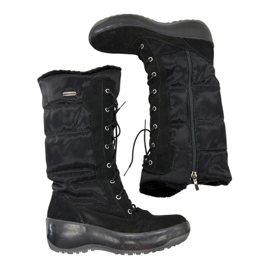 Boots Snow By Clothes Mentor In Black, Size:8.5