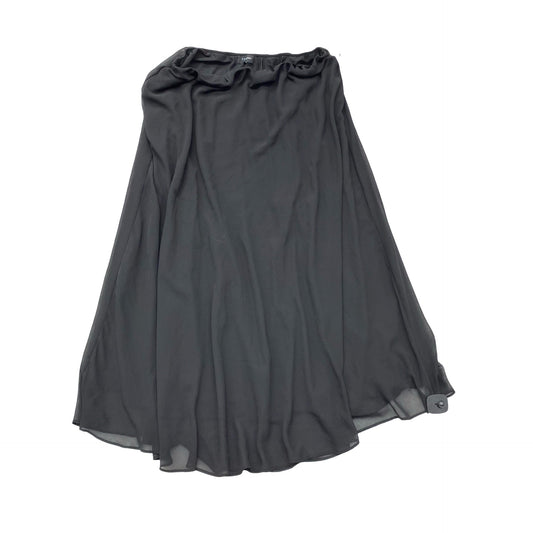 Skirt Midi By Banana Republic In Black, Size:Xxl
